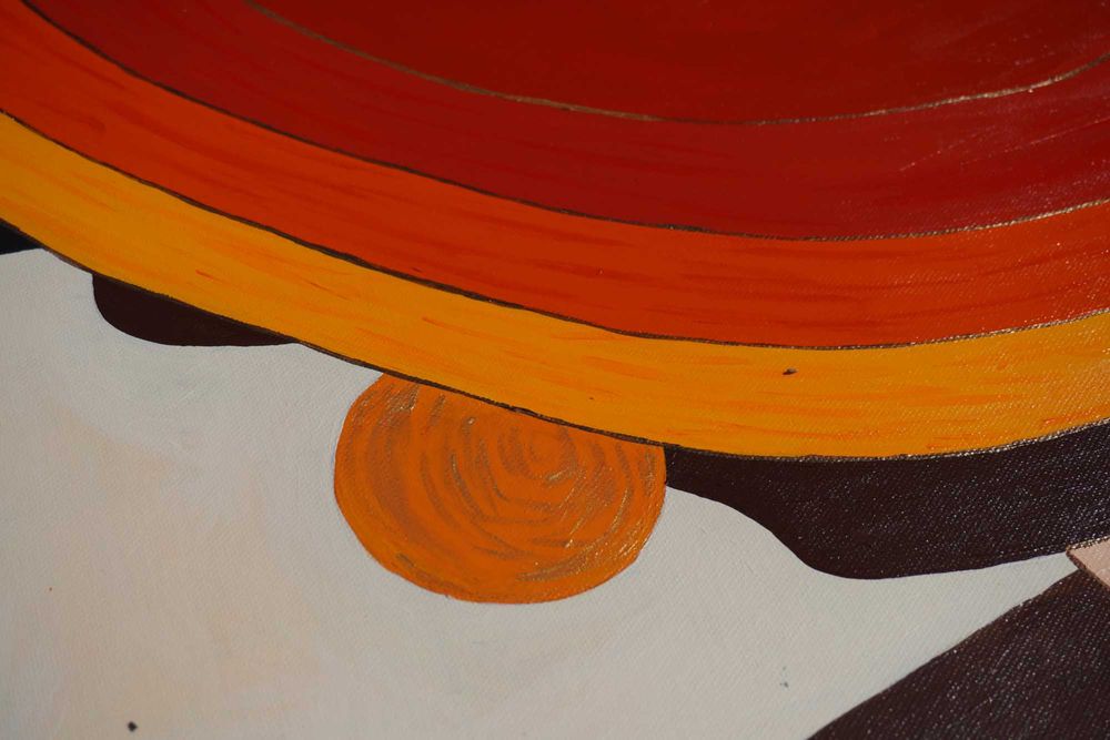 Tablou ,,Lady in wainting"