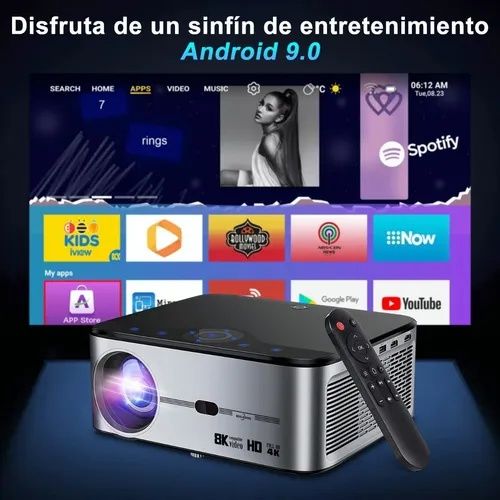 Smart wifi Proektor A10 проектор android 11 Full HD