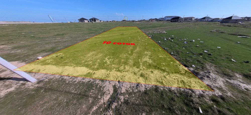 Участок 10 соток в с. Шубарсу (Массив Жана-1)