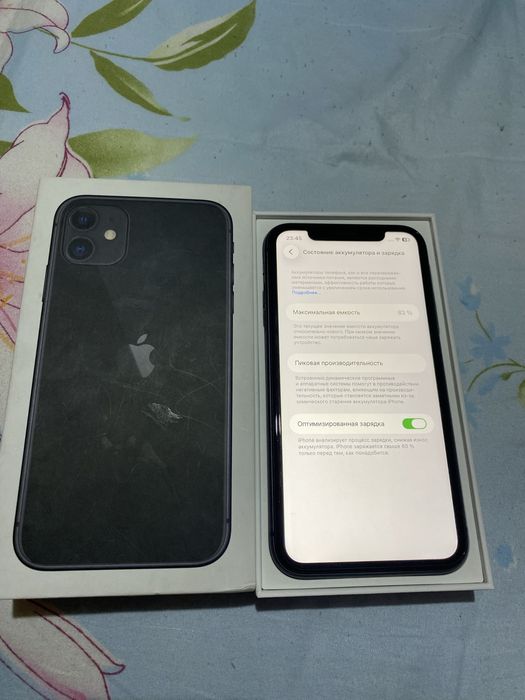 Iphone 11 память 128 акб 83%