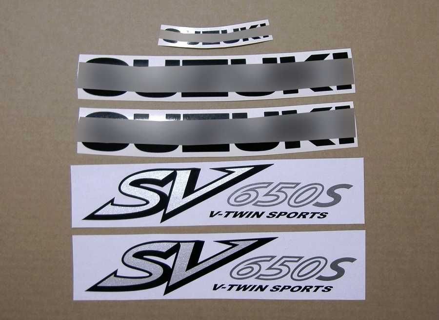 Стикери Сузуки SV 650/650S 1999г-2003г лепенки Suzuki св sv650 sv650s