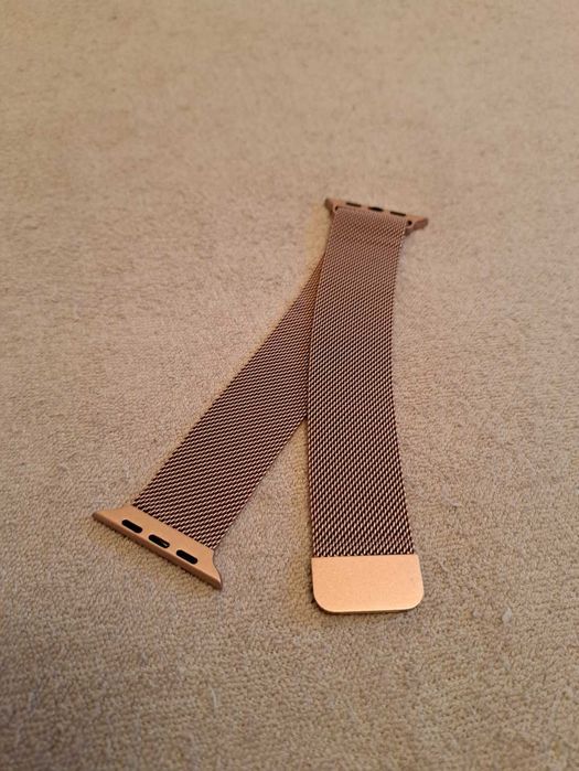 Curea ceas metal iWatch Apple 42mm watch band strap Rosegold