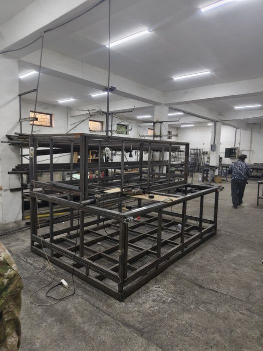 Металлический конструкции на заказ.