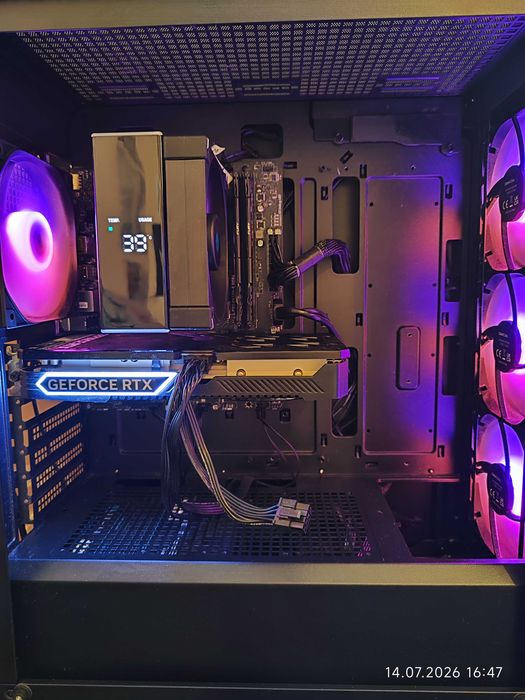 Геймърски i7 14700kf, RTX 4060 8GB, RAM 16GB DDR4 3200