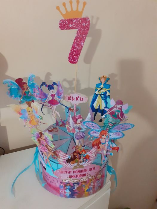 Хартиена торта за рожден ден индивидуална