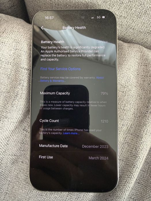 Iphone 15 pro 256 gb