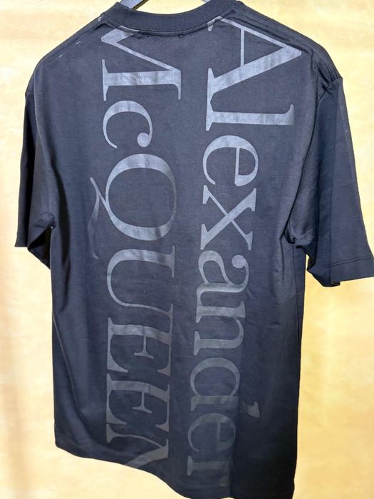 Tricou Alexander Mcqueen basic scris