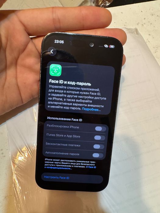 iPhone 14pro 256гб 82% емкость Face ID не работают