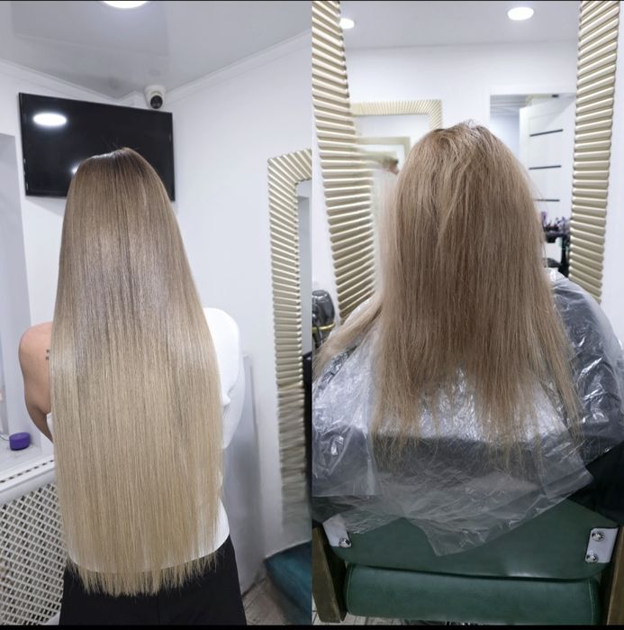 Наращивание волос у топ мастера со стажем 6 лет