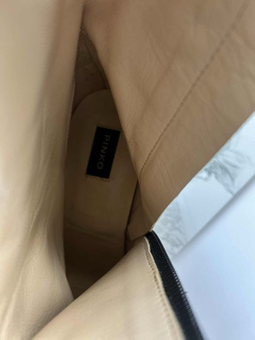 Боти Pinko, текстил и естествена кожа