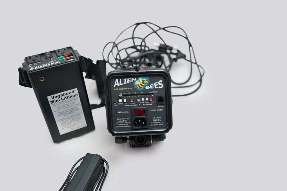 blitz . flash studio sau portabil cu acumulator Alienbees 899