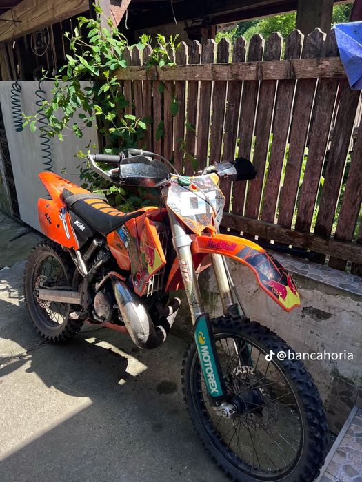 KTM 250cc 2T , nu ii place lui scara mea