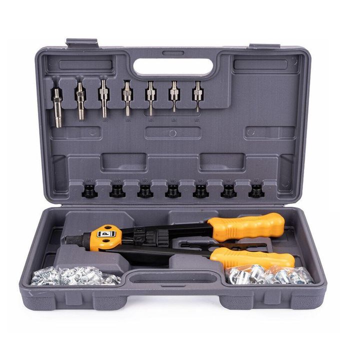 Pistol, cleste profesional pentru piulite nituibile, M3 - M12, 110