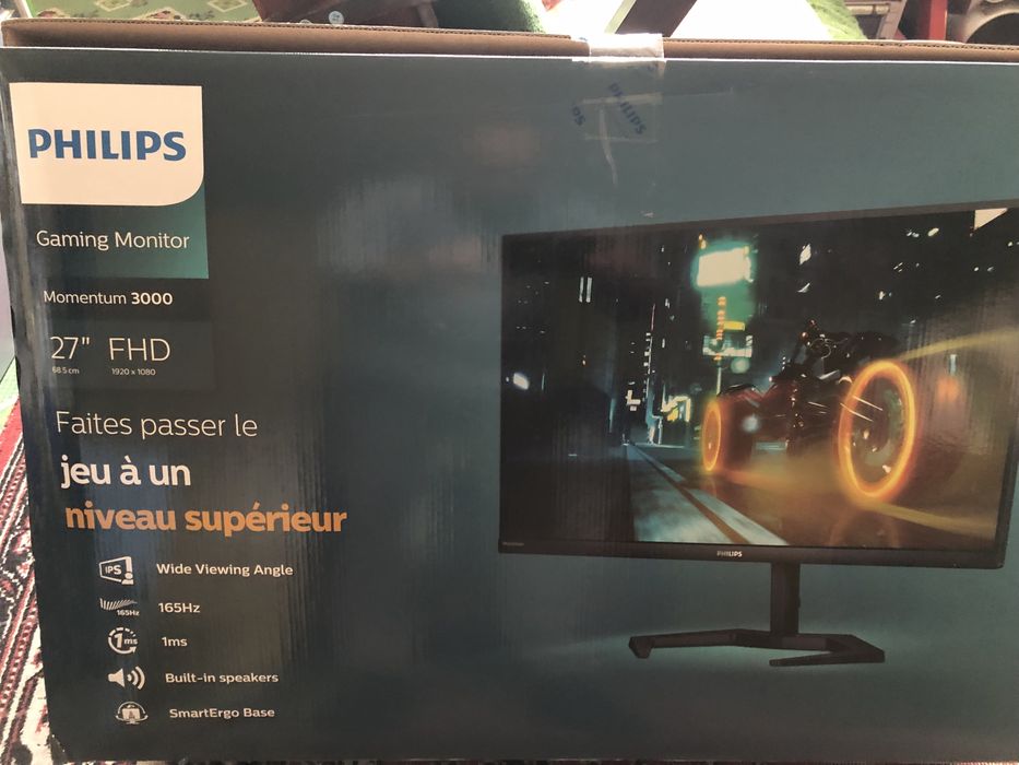 Premium Геймърски монитор-Philips Evnia 27M1N3200ZA-FullHD, FreeSync