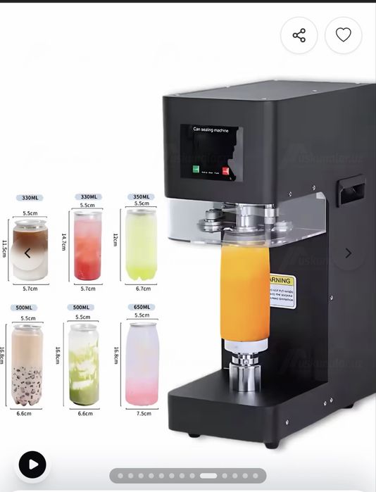 Can sealing machine pet banka upakovka apparati. Доставка бор
