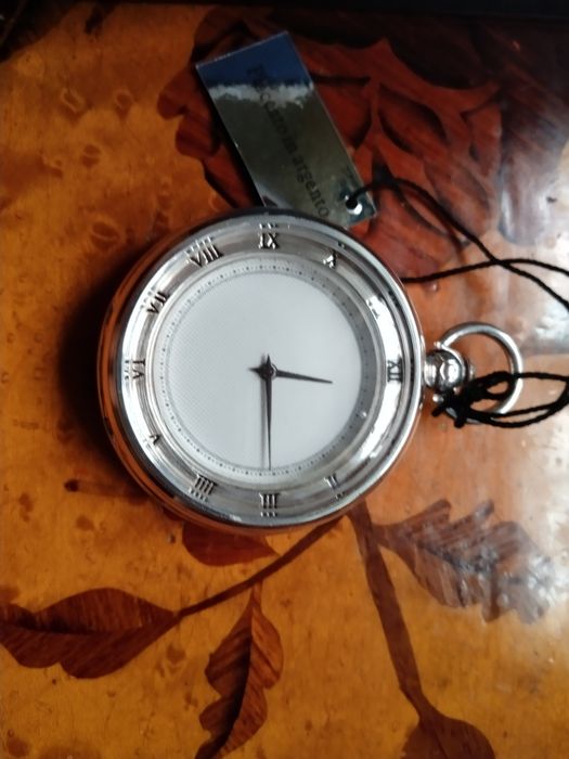 Ceas de buzunar, colecție, placat argint