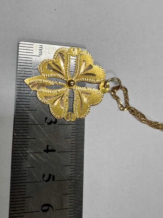 Златен синджир с детелина 14К (585) – 5,64 гр., 58 см