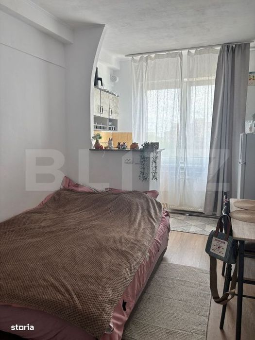 Garsoniera renovata, 18 mp, centrala proprie, zona Iris UTCN