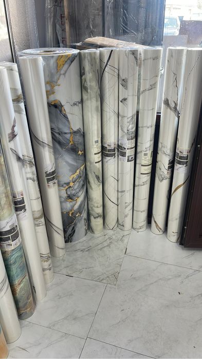 Гибкий мрамор  “ самоклейка”！