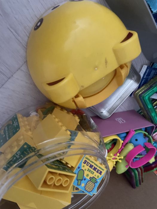 Комплект игр и пузыри