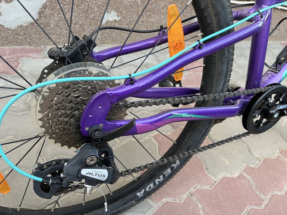 Bicicleta copii Merida Matts J24 violet-roz