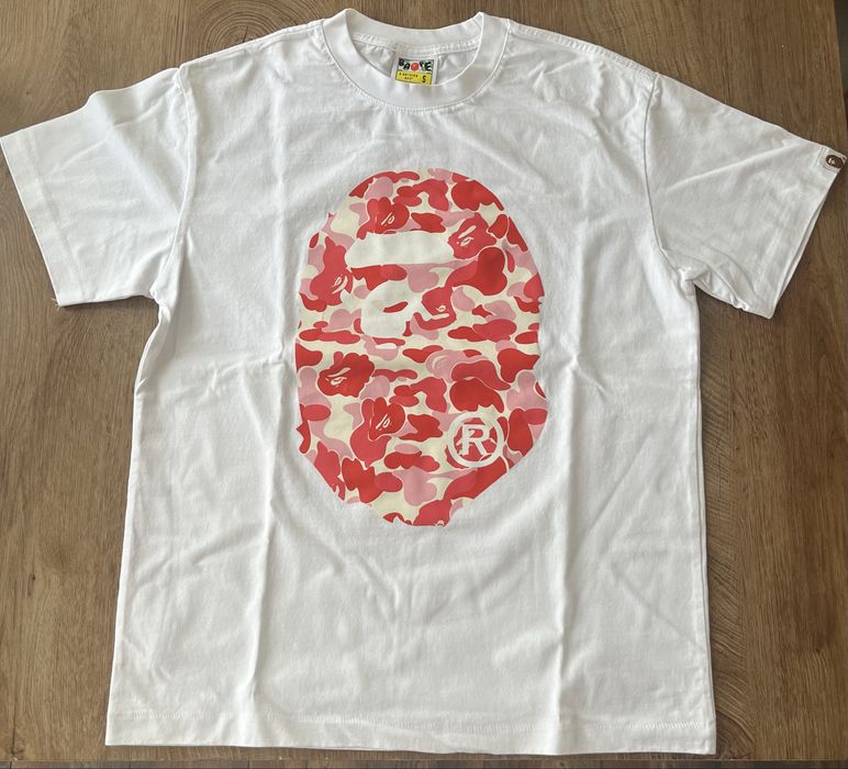 Розова Bape тениска