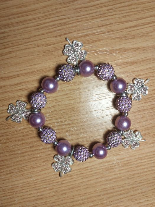 Bratara pandora cu trifoi