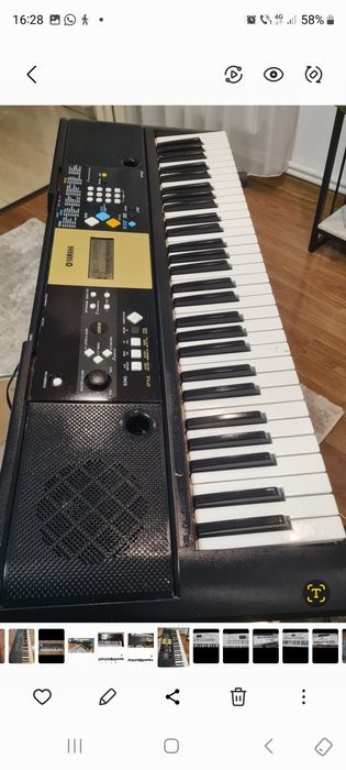 Orga pian Yamaha YTP 210,GEMusic Roland Casio