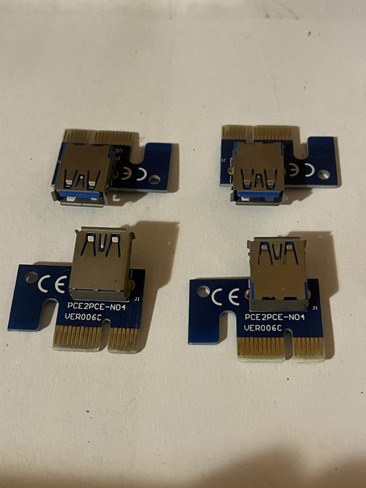 Adaptor PCIe Card x1 la USB pentru riser GPU