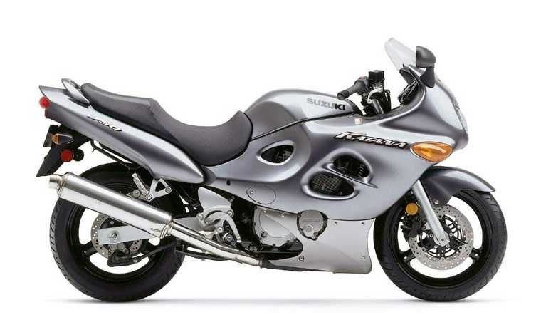 Стикери Сузуки 750 Катана 2000г.-2007г. Suzuki Katana gsxf к1 лепенки