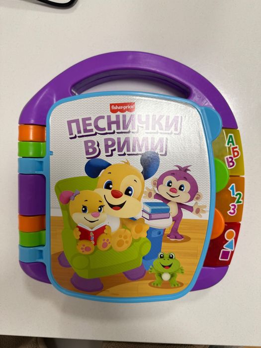 Музикална книжка fisher price