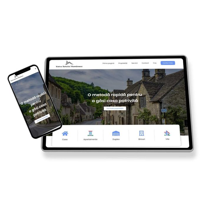 Creare site web - 600 LEI / Creare Magazin Online - 1.400 LEI