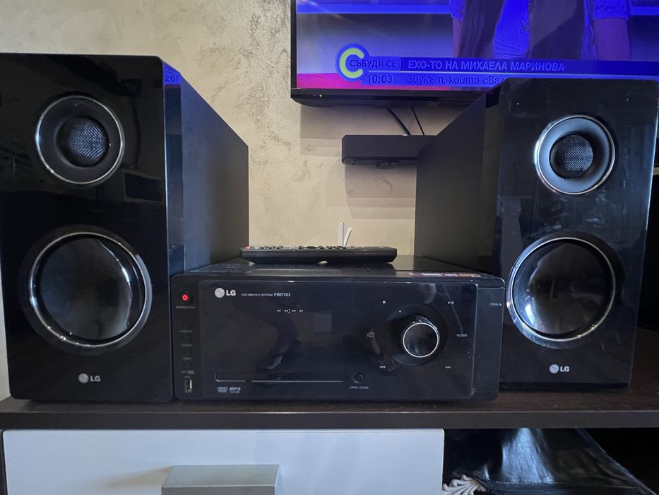 Продавам mini dvd hi-fi LG