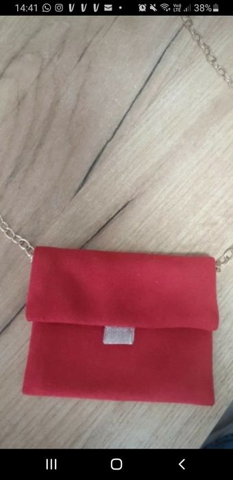 Rochita rosie,catifea subțire + gentuta,4-5 ani