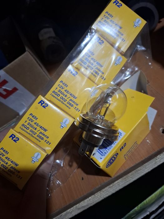 Bec R2 H1 H3 H4  12v/24v  Camion/Dacia/Raba/Aro