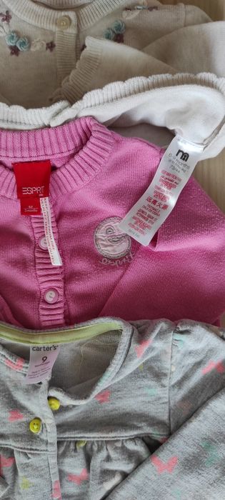 Жилетки и суитчер 6-9 м.