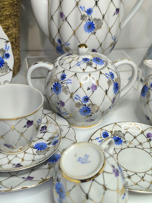 Руски порцелан ЛФЗ сервиз за кафе