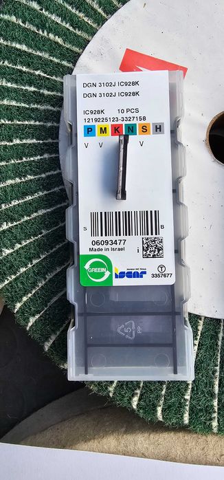 Държач 20х20 отрезен и канален DGN-3,1mm със охлаждане и без охлаждане