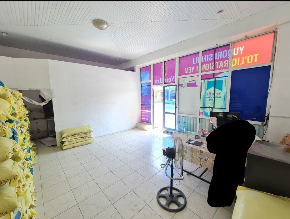 1 линия 42м2 дукон ижарага берилади.