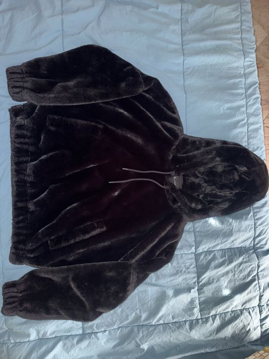 Дамско плюшено худи ZARA