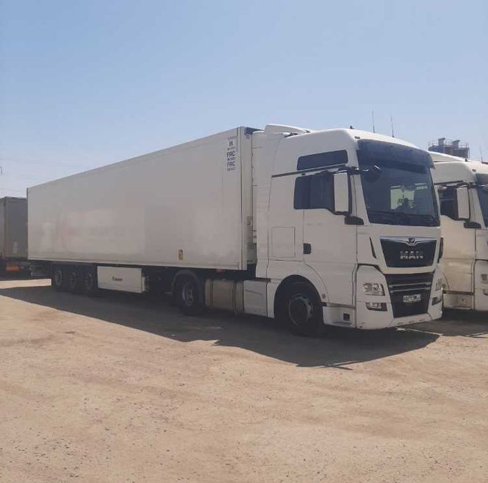 Man TGX 460  euro 6 + Krone SLS 300