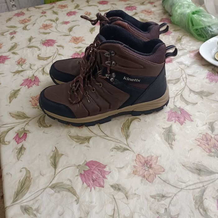 зимние ботинки на флисе