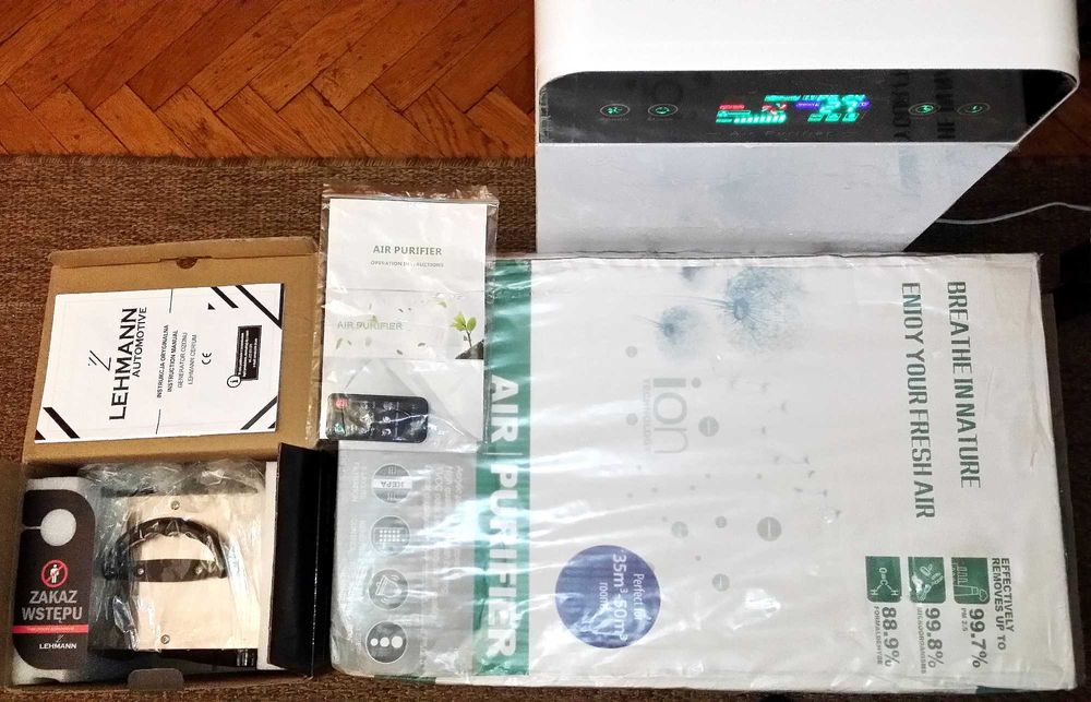 Oferta Set Purificator aer 50mp -Tub Oxigen- Generator ozon 28.000 mg