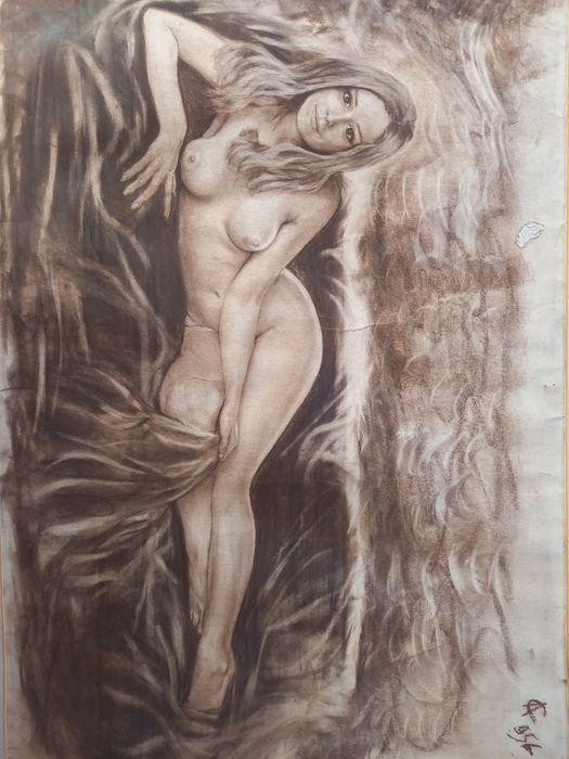 De vânzare desen din cărbune