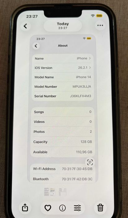 Iphone 14 128GB в добро състояние