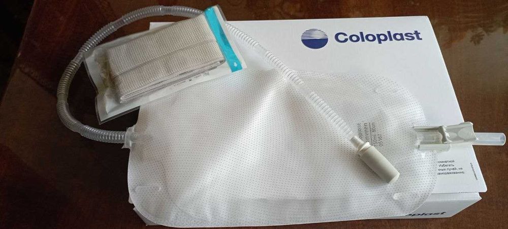 Ножной уроприемник Conveen Security+,   Coloplast 750 ml
