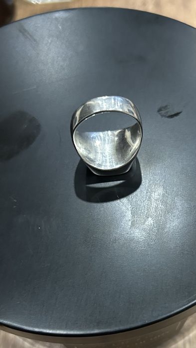 Мъжки пръстен сребро и злато