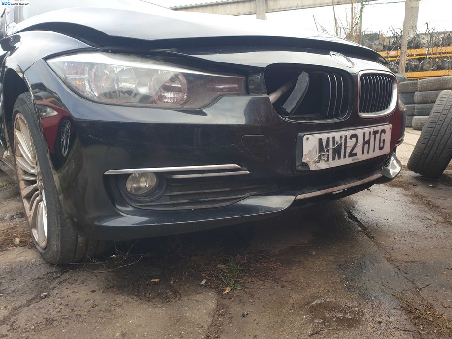 Bara Spoiler Fata cu Defecte BMW Seria 3 F30 F31 NFL Non Facelift 2011 - 2014 Culoare 475 Black Sapphire Metallic [K0277]
