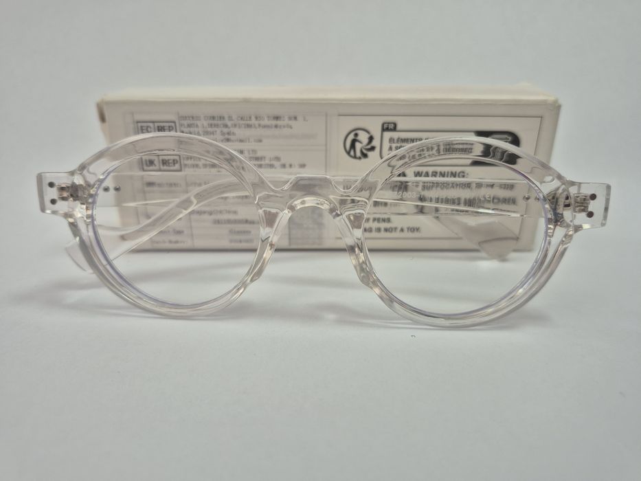 Rame ochelari de vedere rotunzi transparente