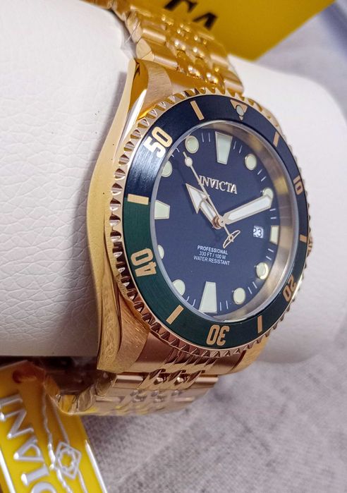 Ceas Invicta Pro Diver Automatic Black Dial Sprite Bezel – Barbati